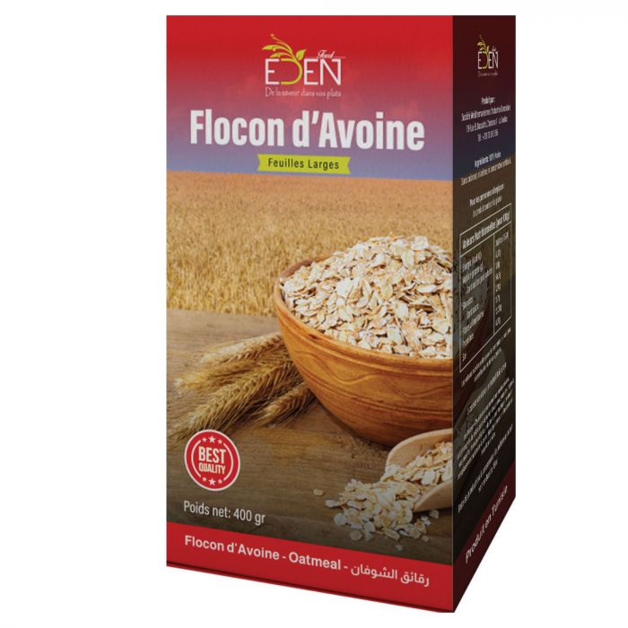 FLOCONS D'AVOINE EDEN 400G