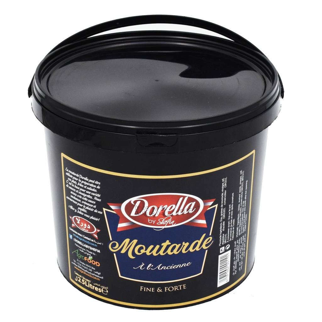 MOUTARDE DORELLA 2.5L