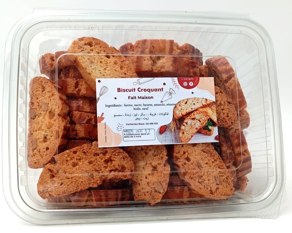 BISCUIT LORIAM CROQUANT