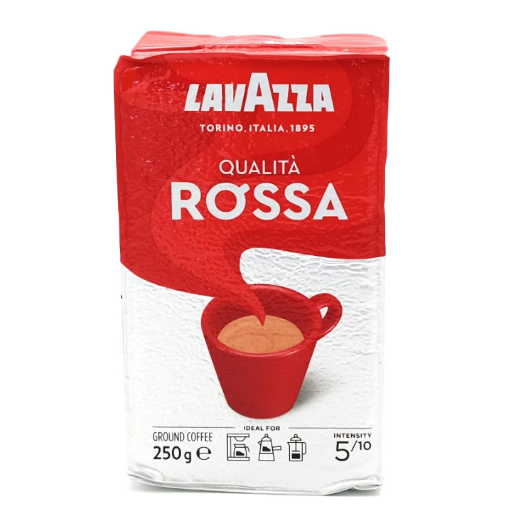LAVAZZA CAFE MOULU 250G ROSSA