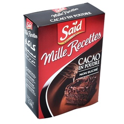 [5271301] CACAO EN POUDRE NON SUCRE SAID 200g