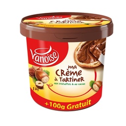 CREME A TARTINER VANOISE 1KG
