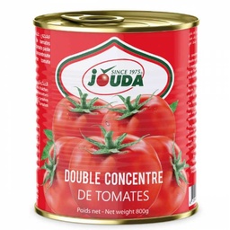 DOUBLE CONCENTRE DE TOMATE JOUDA800G